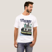 Spaß auf der Fähre T-Shirt (Vorne ganz)
