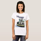 Spaß auf der Fähre T-Shirt (Vorne ganz)