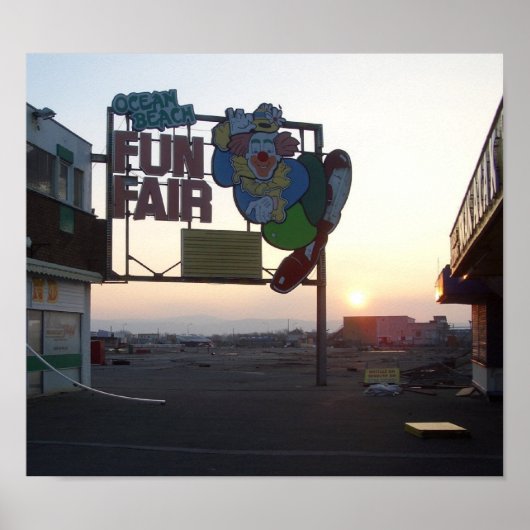 Spaß auf der Messe zazzle Poster (Vorne)