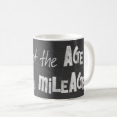 Spaß auf der schwarzen Tafel Kaffeetasse (VorderseiteRechts)