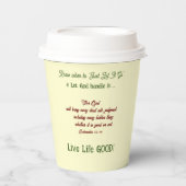 Spaß auf Inspiration Pappbecher (Vorderseite)