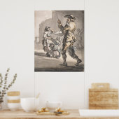 Spaß auf Spaß - Paul Sandby - c1759 Poster (Küche)