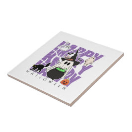 Spaß aufwecken | Happy Halloween Magic & Mischief Fliese