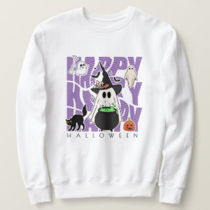 Spaß aufwecken   Happy Halloween Magic & Mischief Sweatshirt