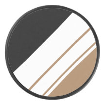 Spaß Ausgereifte schwarze Tan-Streifen