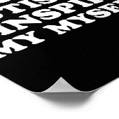 Spaß Autismus Bewusstsein ich bin Autistisch Proud Poster (Ecke)