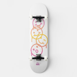 Spaß Babe: Triple Smiley Cruiser Skateboard