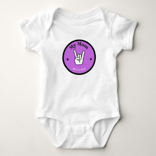 Spaß! Baby Bodysuit - Meine Mama ROCKS! Strampler