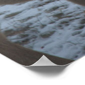 Spaß Baby Buck Snow Blue Baby Swing Poster (Ecke)