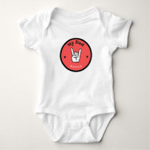 Spaß! Baby Jersey Bodysuit - Mein Vater ROCKS!