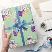 Spaß Bang Comic Stil trendige Geschenk Geschenkpapier