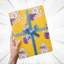 Spaß Bang Comic Stil trendige Geschenk