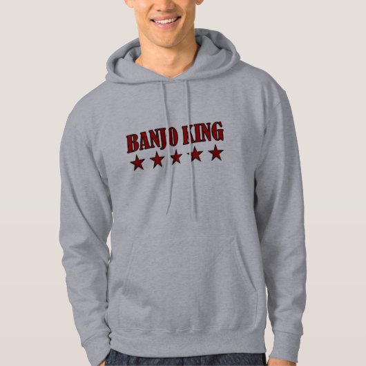 Spaß-BanjoHoodie Hoodie (Vorderseite)