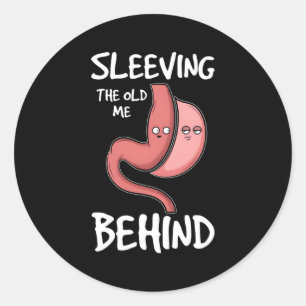 Spaß Bariatrische Operation, die ich hinter mir la Runder Aufkleber