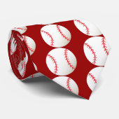 Spaß-Baseball Krawatte (Gerollt)