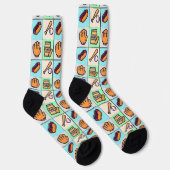 Spaß-Baseball Socken (Rechts)