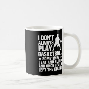 Spaß Basketball Design für Männer Frauen Basketbal Kaffeetasse