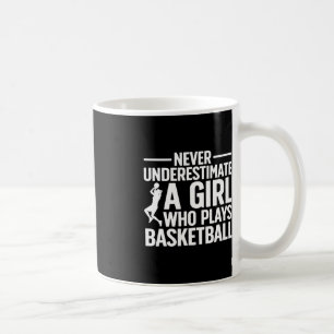 Spaß Basketball Kunst für Girls Jugend Teens Baske Kaffeetasse