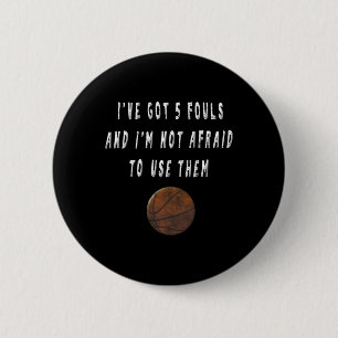 Spaß Basketball Spieler Müll Talk T-Shirts Trainer Button