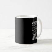 Spaß Basketball Trainer Design Männer Frauen Ball  Kaffeetasse (VorderseiteRechts)
