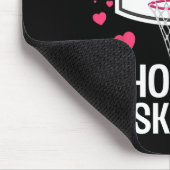 Spaß Basketball Uni Basketba Mousepad (Ecke)