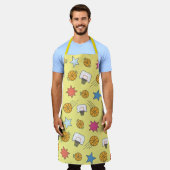 Spaß Basketballmuster Schürze (Getragen)