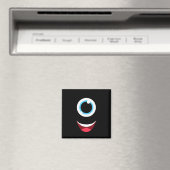 Spaß Beängstigend Monster Eyeball sieht leicht Hal Magnet (In Situ (Geschirrspüler))