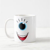 Spaß Beängstigend Monster Eyell Face Easy Hallowee Kaffeetasse (Links)
