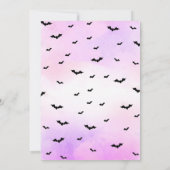 Spaß Beängstigende Party-Karte für Kinder, Jugendl Einladung (Rückseite)