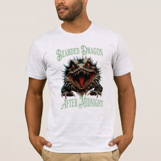 Spaß Beängstigender Bartdrache T-Shirt