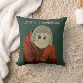 Spaß, Behalt versuchen Kissen (Decke)