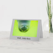 Spaß Behaltend in der Touch Wie geht es Ihnen Sieg Karte (Vorderseite)