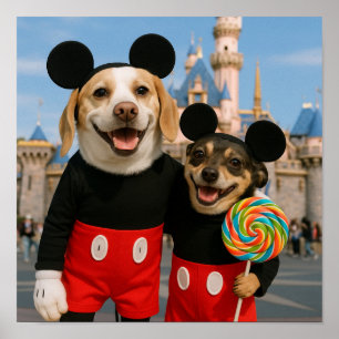 "Spaß bei Disney" Poster