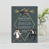 Spaß bei jedem Anlass Roaring 20's Party Einladung (Stehend Vorderseite)