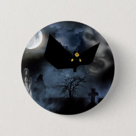 Spaß beim Design zu Halloween Button