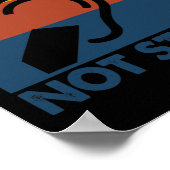 Spaß beim Hören von ASL-Zeichensprache Ich bin tau Poster (Ecke)