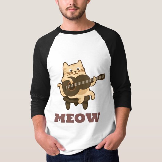 Spaß beim Musikalisches Kitty Design für Katzen Li T-Shirt (Vorderseite)