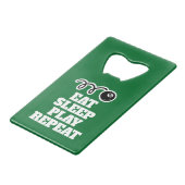 Spaß beim Öffnen der Kreditkartenflasche für Billa Geldbeutel Flaschenöffner (Vorderseite Schrägansicht)