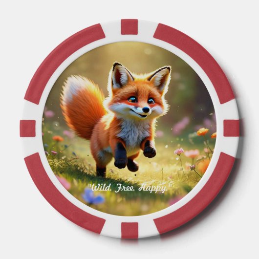 "Spaß beim Schwanz" Pokerchips (Vorderseite)