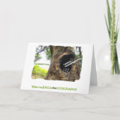 Spaß beim Singen der Tree Grußkarte! Karte (Rückseite)