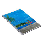 Spaß beim Sonnenlauf Notizblock (Rechte Seite)