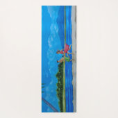 Spaß beim Sonnenlauf Yogamatte (Rückseite)