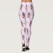 Spaß bemalt Lauf belgischer Malinois-Leggings Leggings (Rückseite)