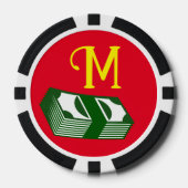 Spaß! 🎲 Benutzerdefinierter Anfangs-Geld-Chip Pokerchips (Vorderseite)