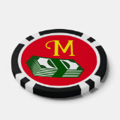 Spaß! 🎲 Benutzerdefinierter Anfangs-Geld-Chip Pokerchips (Einzeln)