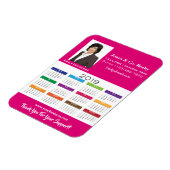 Spaß & Beruflich 2019 Kalender mit Foto Magnet (Linke Seite)