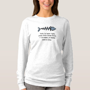 Spaß "Beste Degustationsfische" Langärmeliger T -  T-Shirt