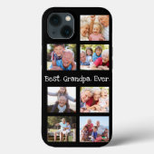 Spaß Beste Opa je 7 FotoCollage Case-Mate iPhone Hülle (Rückseite)