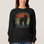 Spaß Bester Doodle Vater Hundebesitzer Labradoodle Sweatshirt (Vorderseite)
