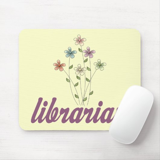 Spaß-Bibliothekar Mousepad (Mit Mouse)